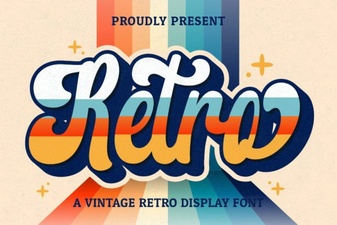 Retro Script Fonts for Vintage Design Projects