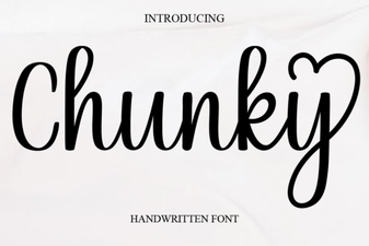 Chunky Fonts for Bold, Clear Graphic Design