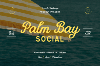 Font Pairings for Your Palm Bay Social Project